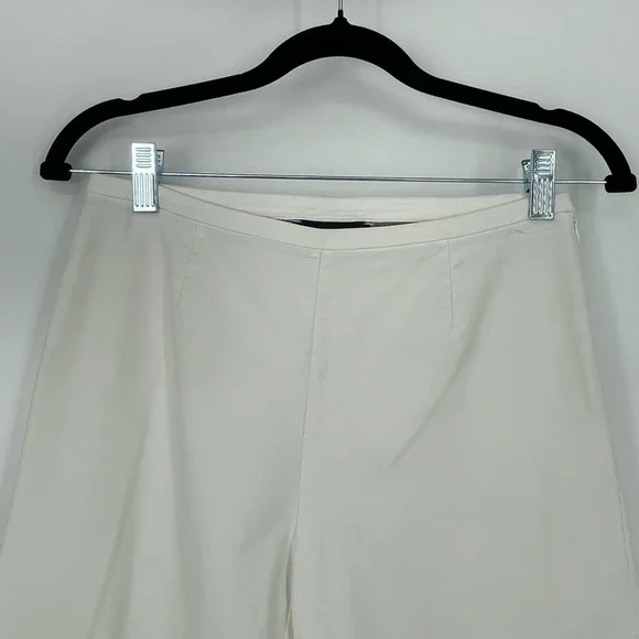 Piazza Sempione Women's Amandine High Waisted Wide Leg Italian Pants Size Small - Picture 8 of 12